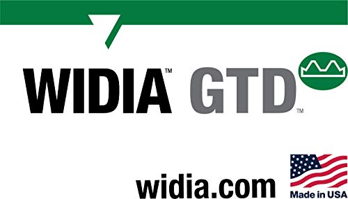 WIDIA GTD GT605518 ניצחון GT60 HP ברז, תקע צ'אמפר, חתך יד ימין, סליל יד שמאל, 3 חלילים, M10 x 1.25,