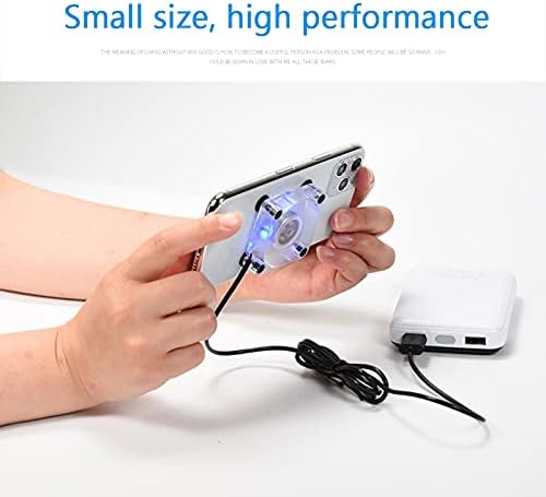 רדיאטור טלפון נייד של Fengchuang 2PCS, טלפון נייד מאוורר טלפון סלולרי לאנדרואיד, מאוורר קירור