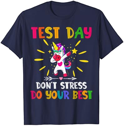 רוק את מבחן מורה מבחן יום בדיקות יום מצחיק מורה חולצה