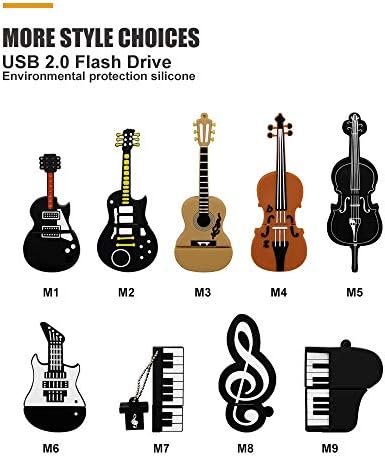 כללי 64GB USB 2.0 גיטרה U אופנת דיסק