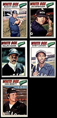 1977 O-PEE-CHEE CHICAGO WHITE SOX ליד צוות SET CHICAGO WHITE SOX VG/EX+ WHITE SOX