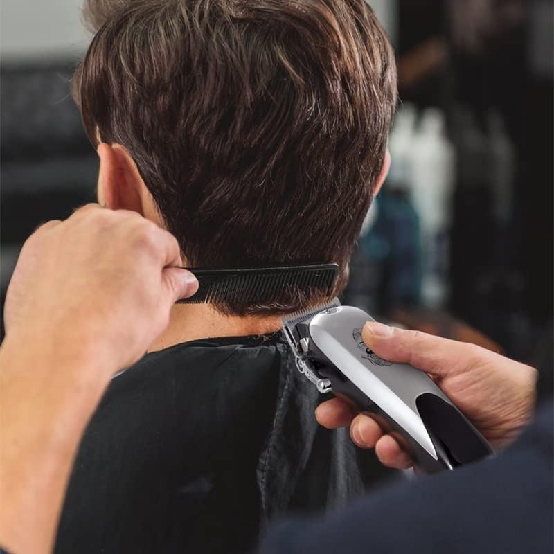 מספריים מספריים קוצץ שיער לגברים, גברים מקצועיים אלחוטיים מחדדים שיער דהייה דהייה מיזוג ספר חשמלי