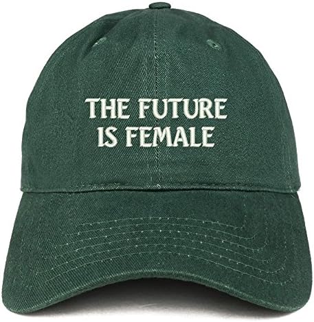טרנדי הלבשה חנות העתיד הוא נשי רקום נמוך פרופיל מתכוונן כובע אבא כובע