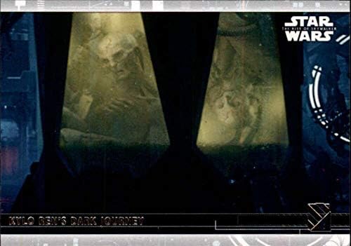 2020 Topps מלחמת הכוכבים העלייה של Skywalker Series 23 כרטיס המסחר של Kylo Ren Dark