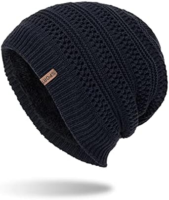 גואנגיואן גולגולת כובע כפה לגברים צמר מרופד חם סקי כובע כפת כובע שעון כובע רחיץ חיצוני כובעי חורף כובעים רפויים