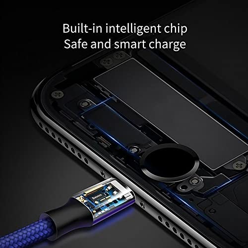 Pro USB 3IN1 כבל רב תואם לתואם ל- Samsung Galaxy Note 10/Plus/Lite/+/5G/Note10 נתונים אוניברסליים חוזק נוסף