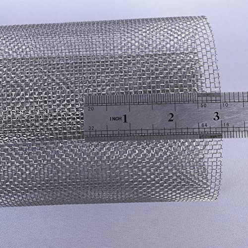 נירוסטה 304 חוט רשת 23.6 אינץ ' 10 רגל-10 רשת 0.45 מ מ קוטר חומרה בד