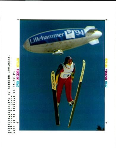 תצלום וינטג 'של משחקי האולימפיאדה Lillehammer Norway 1994