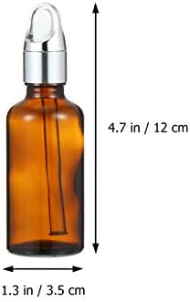בקבוקי טפטפת OITTO לשמנים אתרים בקבוק טפטפת עיניים זכוכית 20 יחידות 50 מל בושם בקבוקונים דגימה מכולות