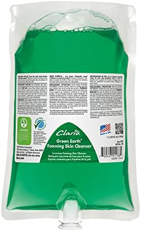 ניקוי סבון עור של קצף אדמה ירוקה של Betco®, ניחוח הדרים, 38 גרם, קרטון של 6 מילוי מילוי