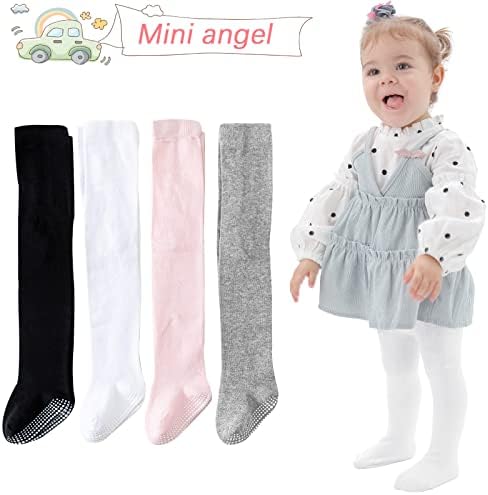 מיני מלאך טייץ תינוקות ללא החלקה לתינוקות טייץ 'רגיל/חותלות למראה נעליים גרביונים חלקים חותלות