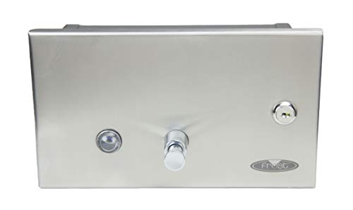 פרוסט 719 מתקן סבון נוזלי שקוע, 22 דלת מד עם גימור מוברש מס '4, 1 ליטר, 33.8 פל. עוז. קיבולת, נירוסטה