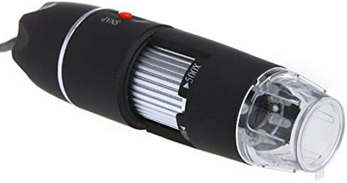Jeanda - אלקטרוניקה 5MP USB 8 LED מצלמה דיגיטלית מיקרוסקופ אנדוסקופ אנדוסקופ מגדלת 50x ~ 500X מדד הגדלה