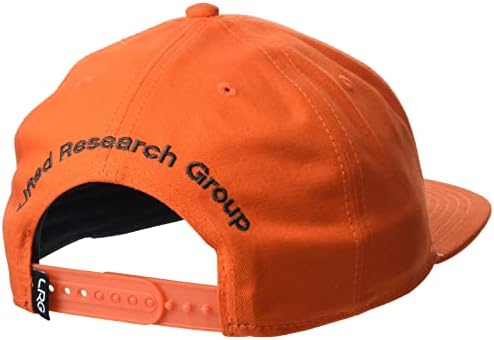גברים של הרים מחקר קבוצת לוגו שטוח ביל סנאפבק כובע, כתום, אחד גודל