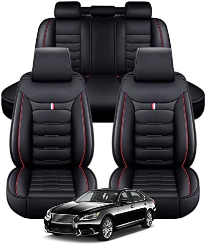כיסוי מושב מכונית יוקרה של קרדו עבור פונטיאק G3, G6, G8 מכסה מושב כל מזג האוויר של FU 5 מושבים, מגן על חלקי רכב