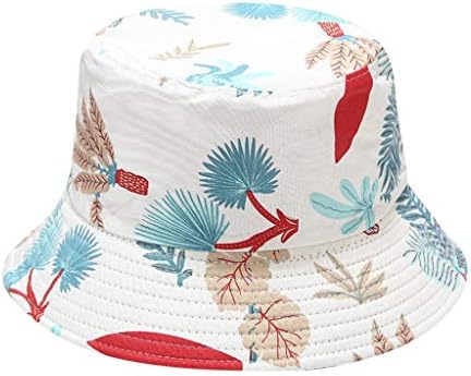 יוניסקס טיול דייג מגן חוף כובע שמש כובע דלי שני-צדדי נשים כובעי גברים פרחוני מתקפל טיולים כובע