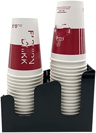 עוזיה קפה מחזיק כוס, 2 רשתות ארגונית חד פעמי נייר מכסה כוס מחזיק מתקן קפה חלב תה חנות,