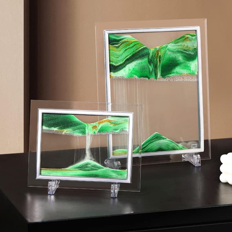 תפאורה ביתית 3d Quicksand יצירתי עיצוב חטיר עיצוב אמנות משרד קישוט סלון קישוט זורם נוף מתנות