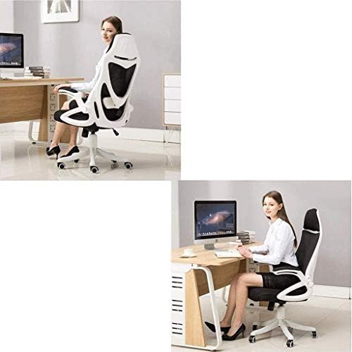 משרד כיסא-ארגונומי גבוהה בחזרה עם מתכוונן משענת תמיכה המותני משענת ראש מסתובב משימה שולחן כיסא מחשב
