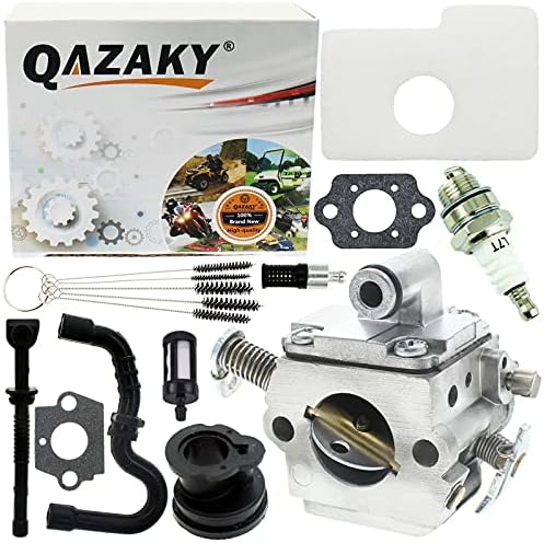 Qazaky Carburetor תואם ל- 017 018 MS170 MS170C MS180 MS180C שרשנים 1130-120-0603 11301200603 ZAMA