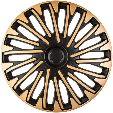 גלגל סט בסגנון אוטומטי מכסה סוהו בגודל 13 אינץ 'שחור/זהב