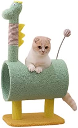 חתול עץ רב קומות חתול בית, חתול מגדל עם נוח סל, קטיפה בס עם מרופד, נוח לחתולים לשחק בבית