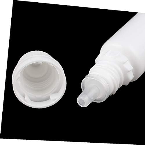 X-DREE 10 מל טפטפת בקבוק פלסטיק טיפת עיניים נוזל נוזל לבן הניתן ללבן ריק (10 מל contagocce bottiglia di