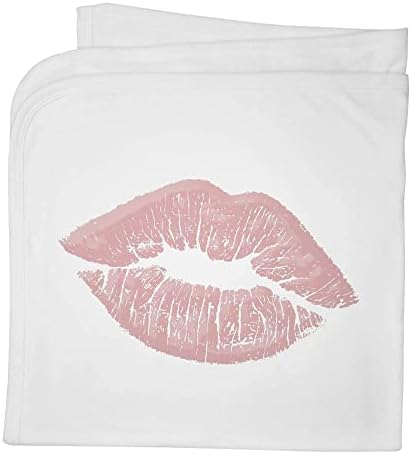 Azeeda 'Lipstick Kiss Wink Kiss' שמיכה/צעיף כותנה