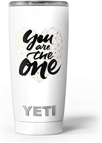 עיצוב Skinz אתה זה - ערכת עטיפת ויניל מדבקות עור תואמת את כוסות הכוס של Cooler Cooler של Yeti Rambler