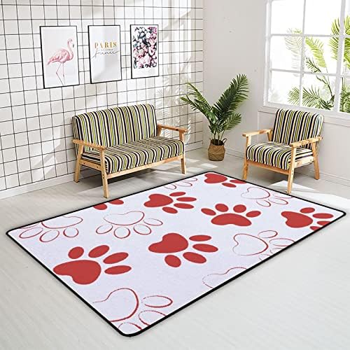 זוחל שטיח מקורה משחק מחצלת מחצלת כלב לחתול לסלון חדר שינה משתלת חינוכית שטיחים שטיחים שטיחים 80x58in