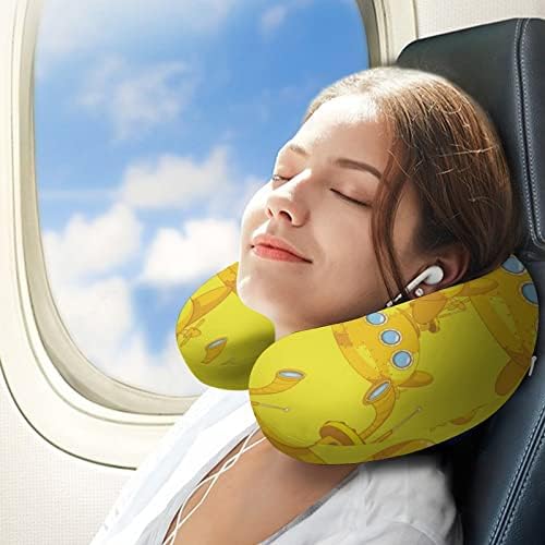 צוללת צוללת חמודה צוואר צוואר זיכרון זיכרון קצף טיסת ראש משענת שינה תמיכה ראשית למשרד לרכב מטוס