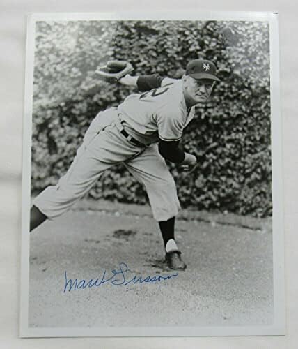 Marv Grissom חתום חתימה אוטומטית 8x10 צילום I - תמונות MLB עם חתימה