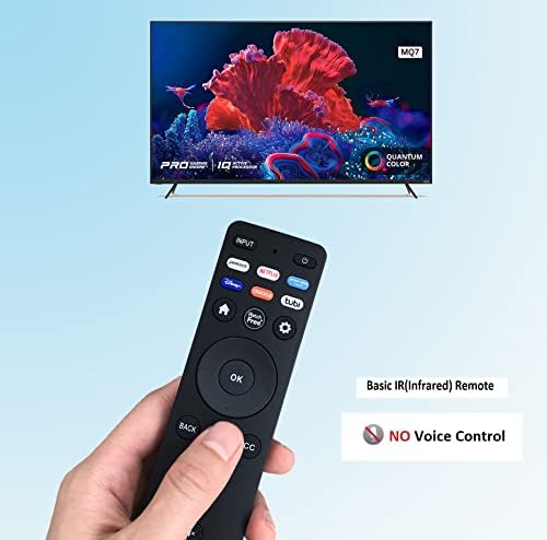 שלט רחוק החלפה XRT260 עבור 2021 Vizio V-Series M-Series TV SMART V505-J01 M50Q7-J01 V555-J01 M55Q7-J01 M65Q7-J01