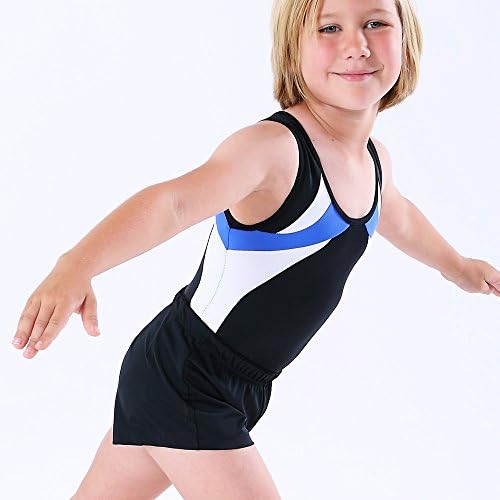 התעמלות של ילד בגד גוף גוף פעוט לריקודים תרגול תחרות אתלטית טנק אימונים