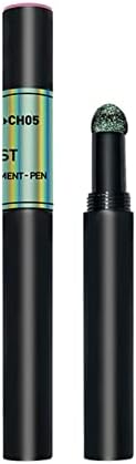 NPKGVIA כרית אוויר עט צבע החלפת אבקת מראה מוצק צבע עט עט נשות ציפורניים DIY מושך עט בבית עט לציפורניים