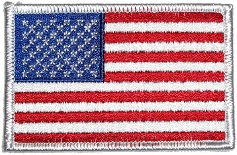 עור עליון דגל אמריקאי קלאסי קלאסי פטריוטי פטריוטי טלאי אופנוענים