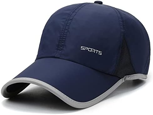 Clakllie Mesh Cap Baseball CAP מהיר כובע ספורט יבש אופנה כובע כובע UV הגנה על כובעי שמש לחיצוניות יומית