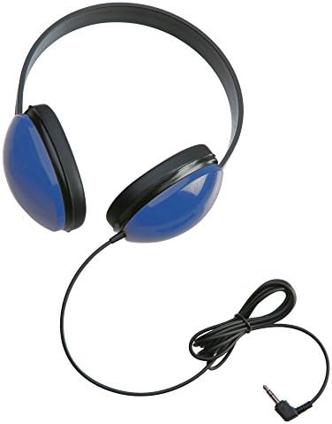 Califone 2800-BL האזנה אוזניות סטריאו ראשונות, כחול