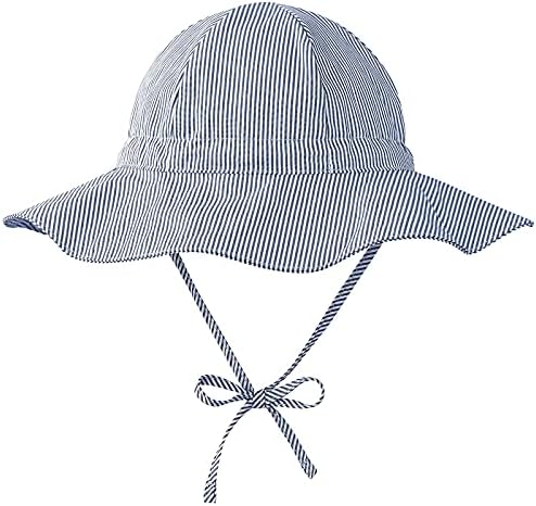 כובע פעוטות כובעים פעוט כובעי תינוקות UPF 50+ ילדים קיץ חוף רחב שוליים כובעי דלי