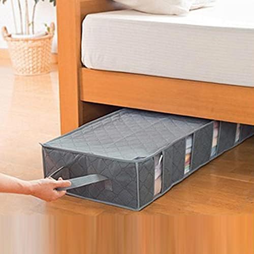 מתחת לאחסון מיטה שקית אחסון שקית בגדים גדולים במיוחד מיון מתקפל שטוח מתחת למיטה קופסת אחסון תא אחסון
