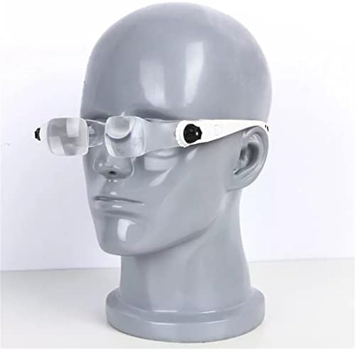 3.8 ראש זכוכית מגדלת משקפיים מעמד טלוויזיה עם מחזיק טלפון משקפיים מקרה