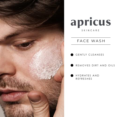 שטיפת פנים לגברים על ידי טיפוח עור משמש / ניקוי נקבוביות, שמן ופנים לגברים / ניקוי פנים יומי נגד