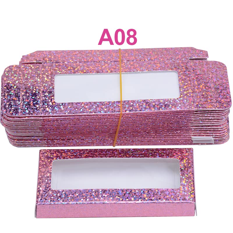 יוקרה ריק רך נייר ריס אריזת קופסות רבים בחירה סוכריות בצבע לאש אריזה אחסון מקרה,איקס08, 100 יחידות
