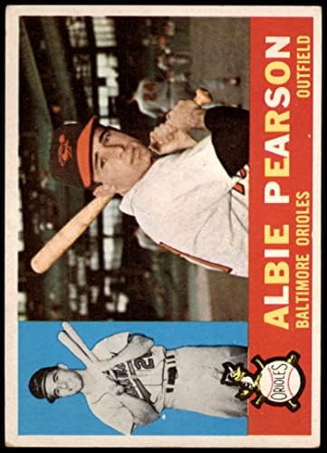 1960 Topps 241 Albie Pearson Baltimore Orioles Good Orioles