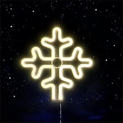 DVTEL לבן חם פתף שלג LED שלט ניאון LED דוגמנות אור אור אותיות זוהרות שלט לוח אקרילי ניאון אור דקורטיבי,