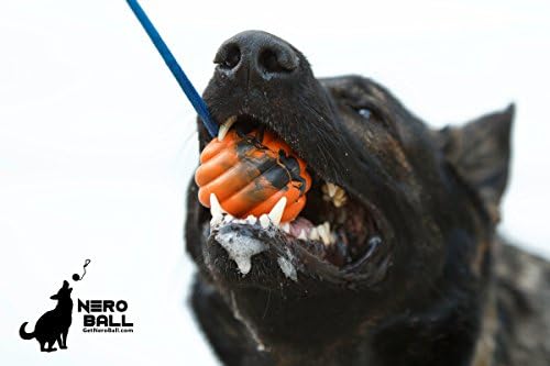 כדור Nero Ultra TM - כדור אימון כלבים על חבל - צעצוע של פעילות גופנית ותגמול לכלבים