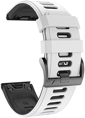 שחרור מהיר של Buday Silicone מהיר רצועת שעון עבור Garmin Fenix ​​7 7x 5x 5x Plus 3 3HR Watch רצועת