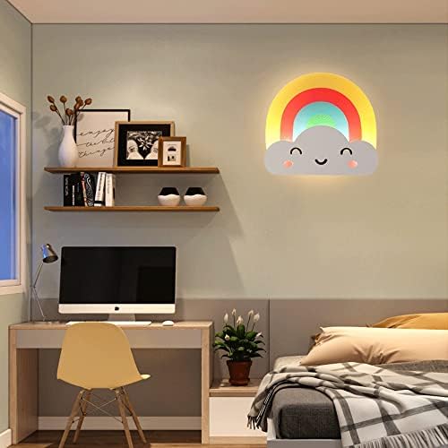 מנורות קיר ליזביז לחדר לילדים, פמוטי קיר מצוירים אקריליים מעודנים לחדר שינה, עיצוב בית יצירתי מודרני אורות