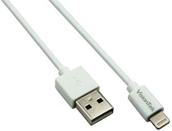 ברק VisionTek ל- USB 1 מטר MFI כבל, לבן - 900862