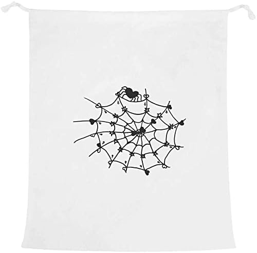 אזידה 'אהבת לב עכביש אינטרנט' כביסה / כביסה / אחסון תיק